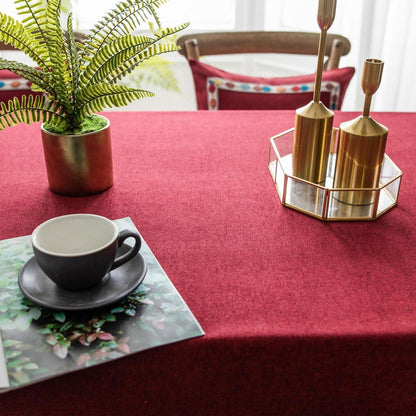 Rechteckige Tischdecke 130x300cm – Wasserabweisend & Abwaschbar