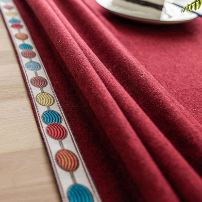 Rechteckige Tischdecke 130x300cm – Wasserabweisend & Abwaschbar