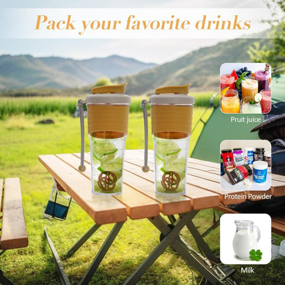 Premium Protein Shaker - Hochwertiges Design, Auslaufsicher, Leicht zu