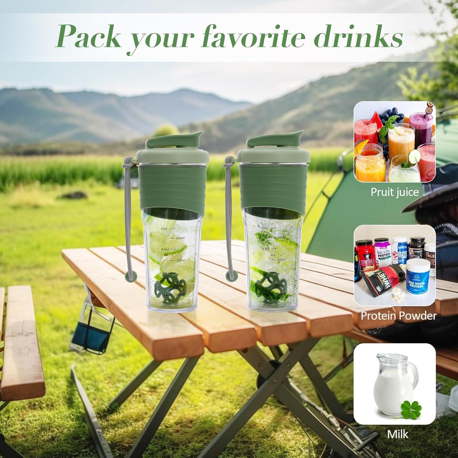 Premium Protein Shaker - Hochwertiges Design, Leicht zu