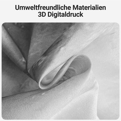 Duschvorhang Marmor 150x180cm Antischimmel Wasserdicht Textil 10 Ösen Badezimmer