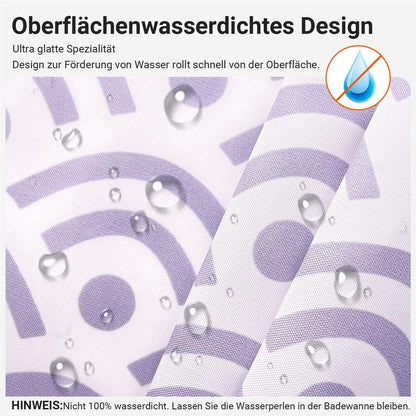Duschvorhang Blume 200x200cm Antischimmel wasserdicht