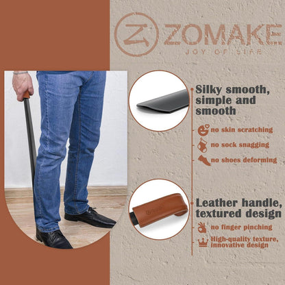 ZOMAKE 72cm SchuhlöFfel Metall Extra Lang Stabiler