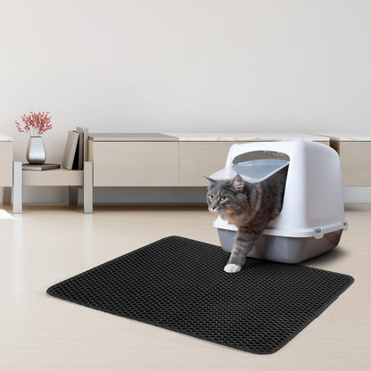 Katzenklo Matte 45x60CM Honeycomb Non-Slip wasserdicht Urin