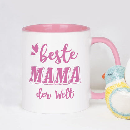 Beste Mama Bester Papa Tassen Set, Geschenk Eltern zum