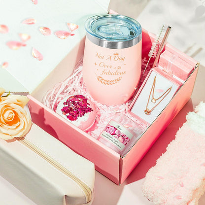 Lavendel Spa Geschenkbox für Frauen, Bad und