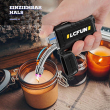 USB Feuerzeug Elektrisch Flexibler Hals Lichtbogen Winddicht