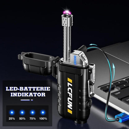 Elektrisches Flexible Hals Lichtbogen Feuerzeug USB C Wiederaufladbar