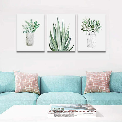 Aloe Vera Grüne Pflanzen Bilder Natur Wandbilder 40x30cm