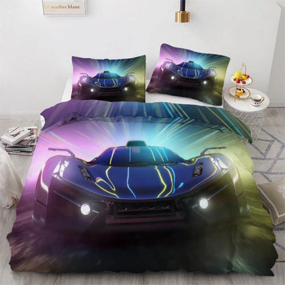 ROUSKI Sportwagen Bettwäsche-Set 220x240 cm 3-teilig