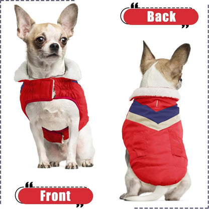 Hundemantel Winter Warme Hundekleidung Kragen Medium