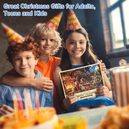 Adventskalender 2024 Weihnachtspuzzle 1008 Teile