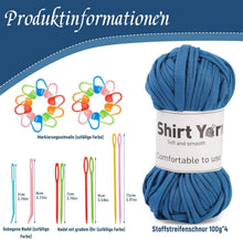 Häkelgarn-Set 4er-Pack 100g T-Shirt-Garn Stricken