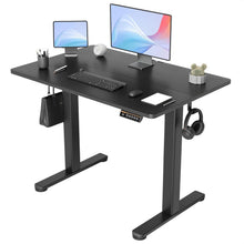 Höhenverstellbarer Schreibtisch Elektrisch 100x60 cm Schwarz