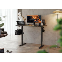 Höhenverstellbarer Schreibtisch 120x60 cm Elektrisch Schwarz