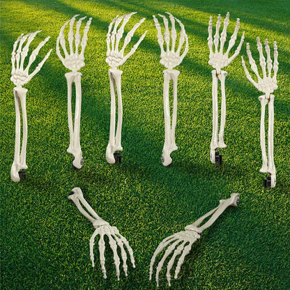 Halloween Skelett Hände Yard Zeichen für Requisiten