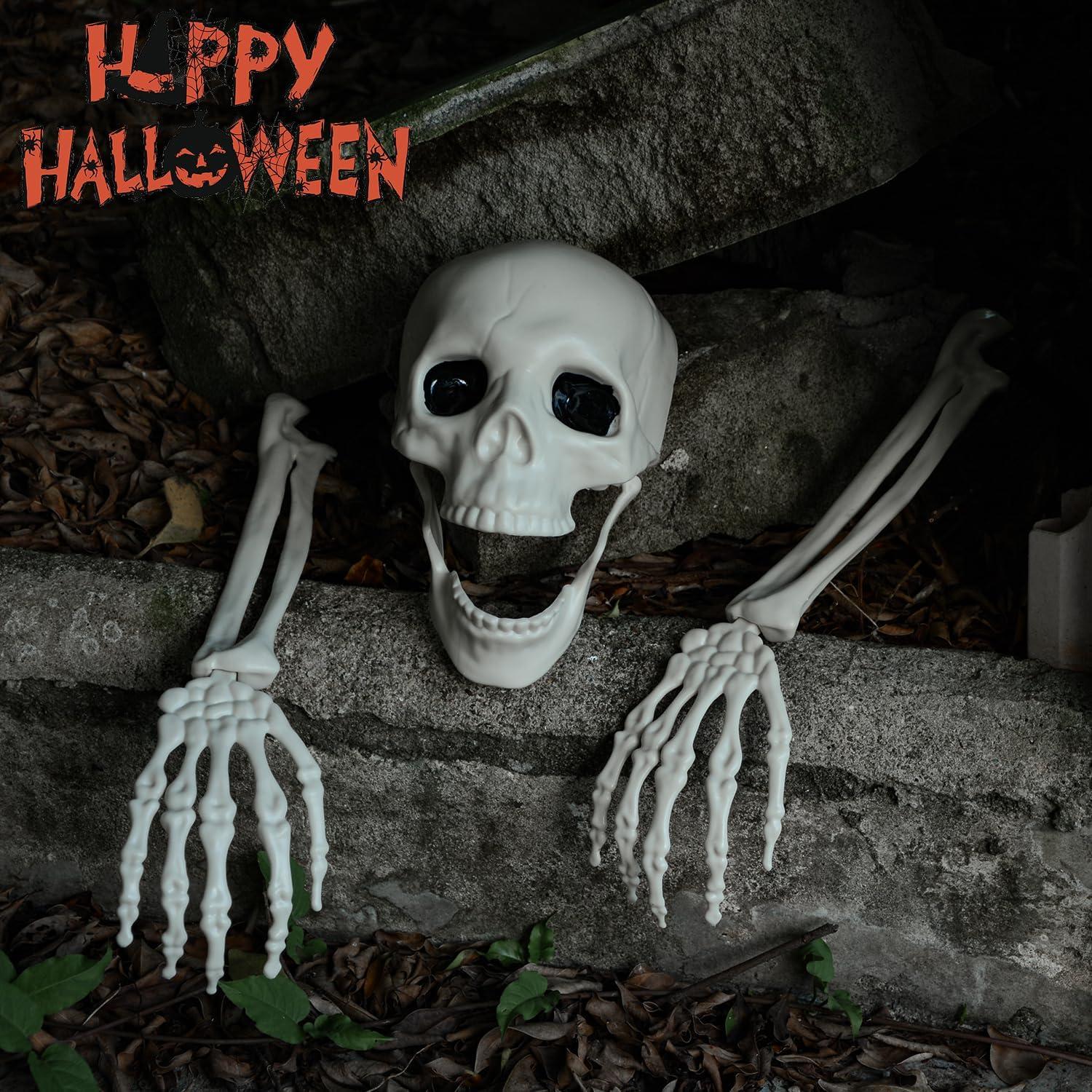 Halloween Skelett Hände Yard Zeichen Zombie Dekoration Props