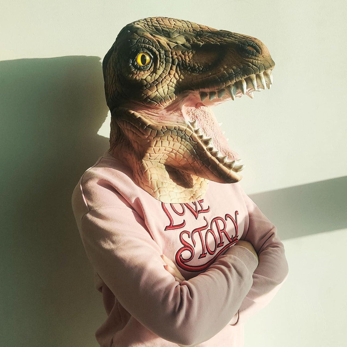 Tyrannosaurus Dinosaurier Maske Halloween Cosplay Kostüm