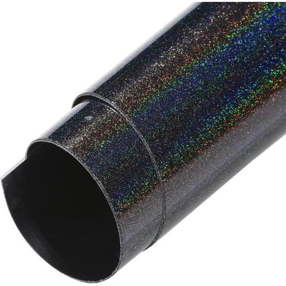 Graue Autofolie mit Regenbogen-Effekt – Car Wrapping Folie 75x152cm