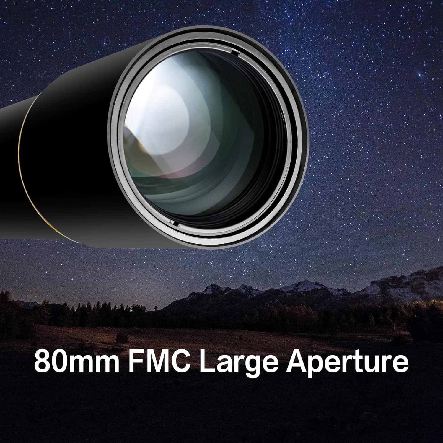 Teleskop 80mm Aperture 900mm Refraktor für Erwachsene