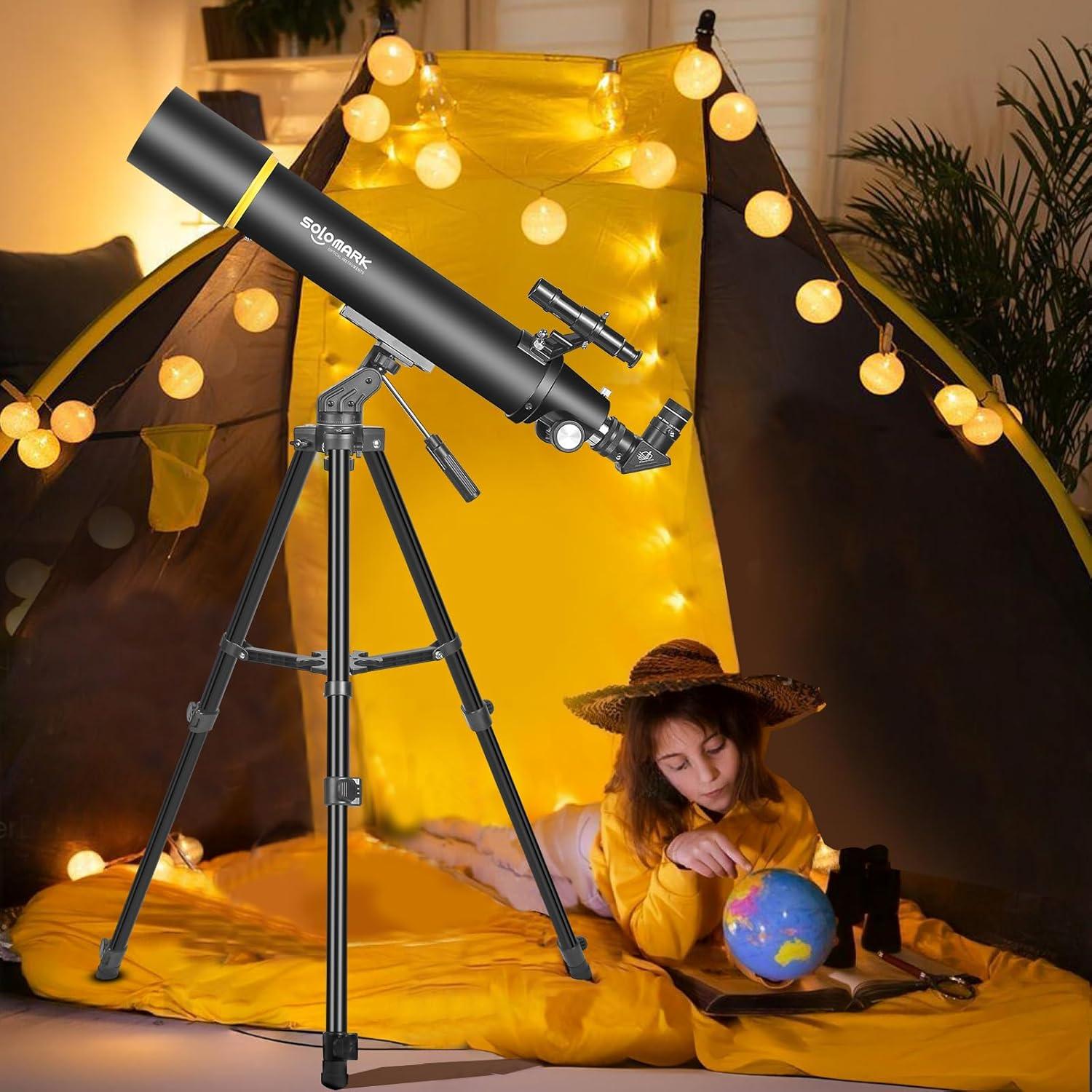 Teleskop 80mm Aperture 900mm Refraktor für