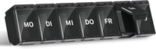 Opret Tablettenbox 7 Tage Pillendose Regenbogen Tabletten Organizer