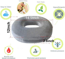 Hämorrhoiden Donut Sitzkissen Memory-Schaum Steißbein