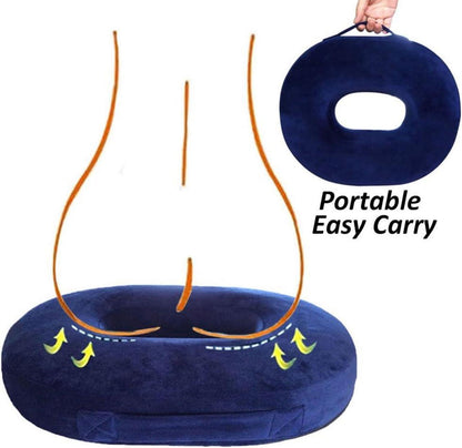 Donut Sitzkissen Memory Foam Steißbein Ischias Hämorrhoiden Rückenschmerzlinderung