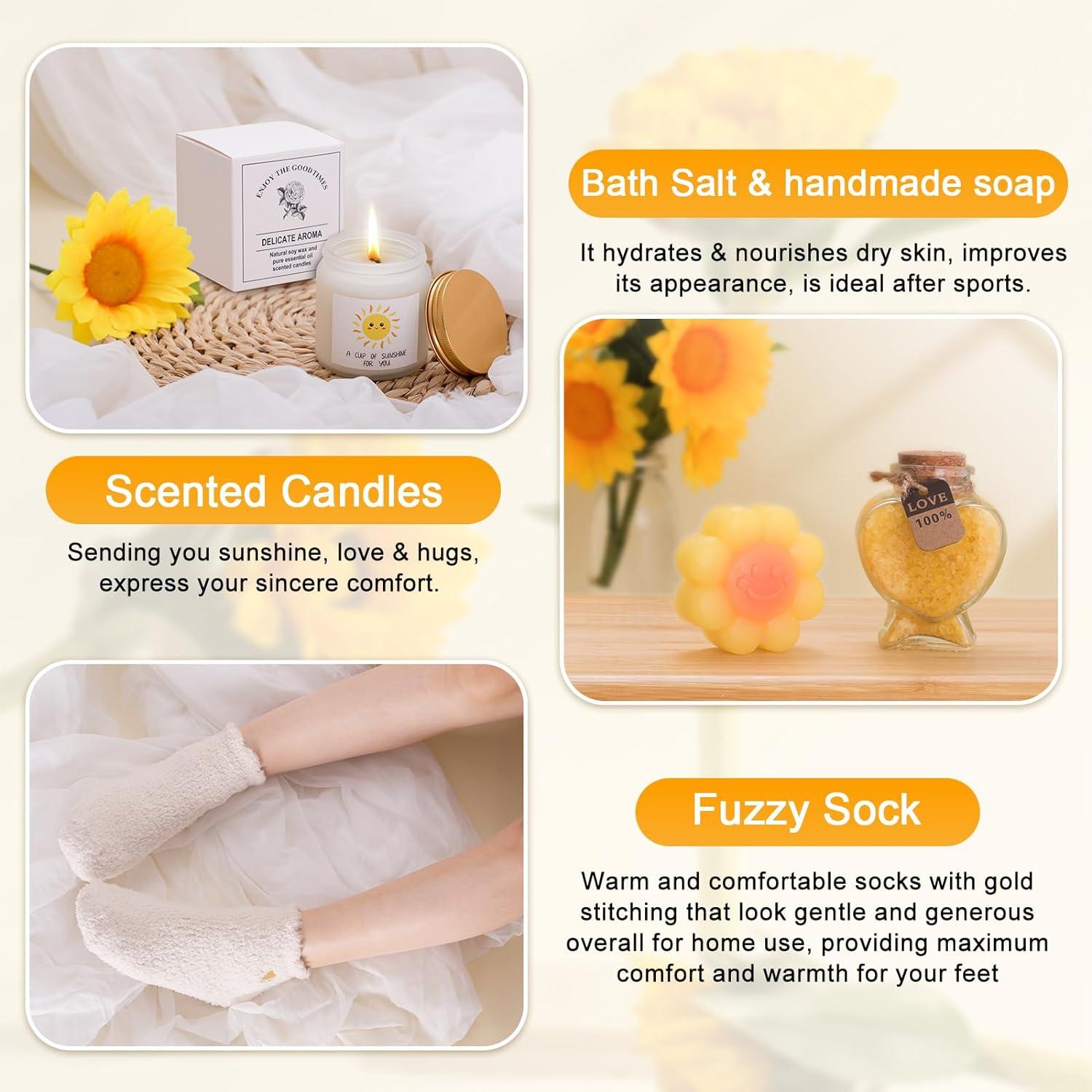 JORTINE Geschenkset Frauen Entspannendes Spa Geburtstagsgeschenk