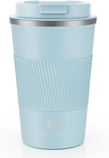 Thermobecher Isolierbecher Edelstahl Travel Mug 380ml 13oz