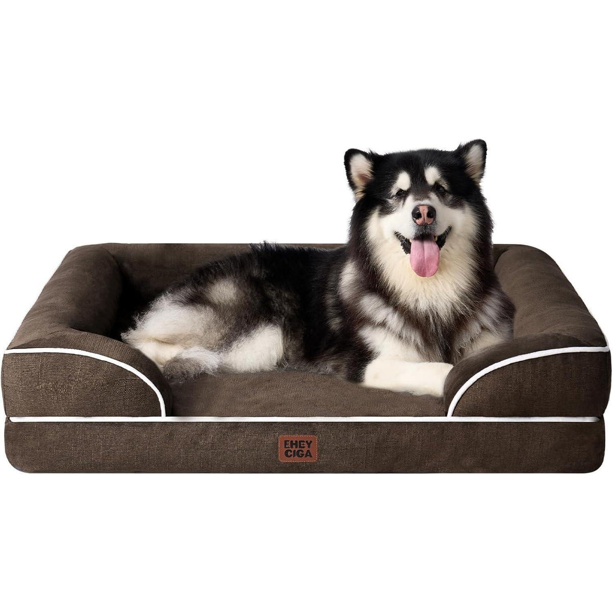 Orthopädisches Hundebett XXL mit Memory Foam, wasserdicht & rutschfest