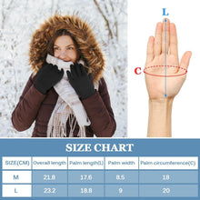 Touchscreen Fahrradhandschuhe Winter Warm Laufhandschuhe L