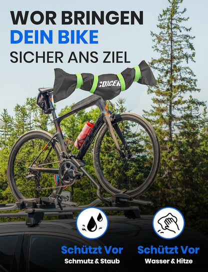 Coicer Lenkerschutzhülle Fahrradabdeckung wasserfest 300D Oxford