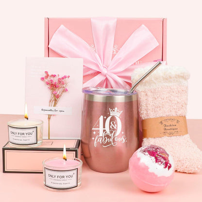 Luxuriöses Geburtstagsgeschenkset für Frauen 40 Jahre