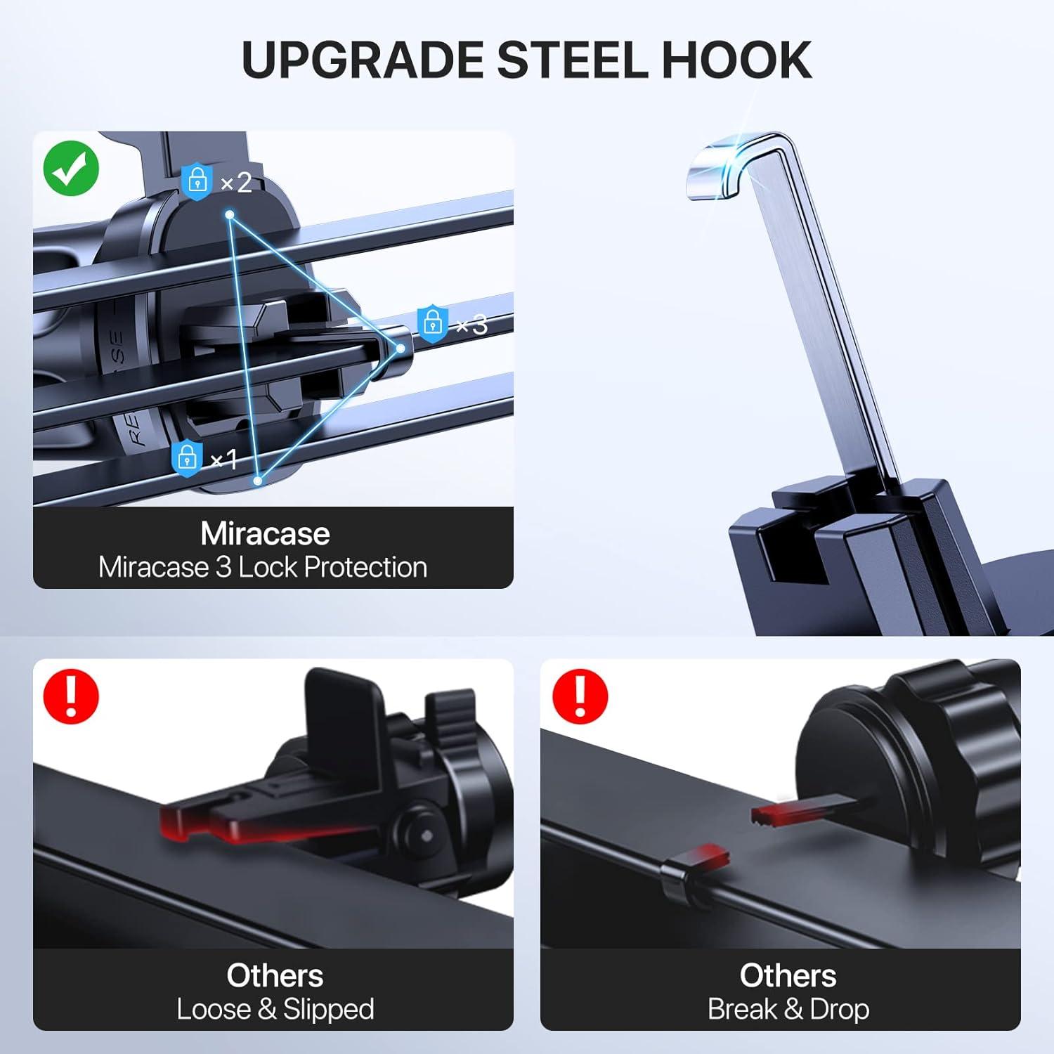 360° Drehbare KFZ Handyhalterung fürs Auto Lüftungsfach Smartphone