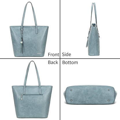 Elegante Damen Handtasche groß für Büro Schule Einkauf