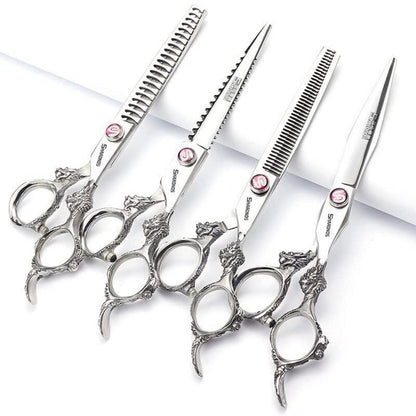 Professionelle Friseurschere 6/7 Zoll 440C Stahl