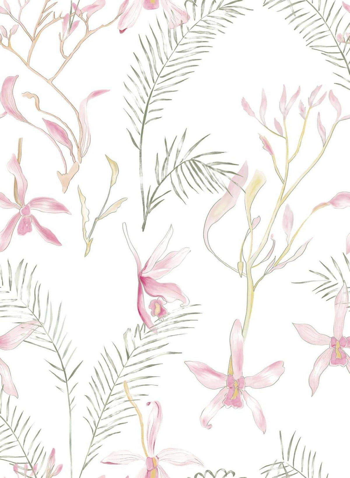Selbstklebende Tapete Blume PVC Wandaufkleber 44cm x 1000cm