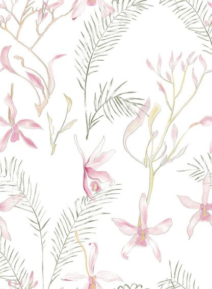 Selbstklebende Tapete Blume PVC Wandaufkleber 44cm x 1000cm