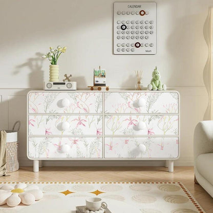 Selbstklebende Tapete Blume 0.4x10m Wandpapier PVC Vinyl Rosa
