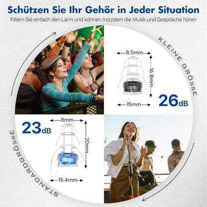 Konzert Ohrstöpsel Gehörschutz – Lärmreduktion & Komfort