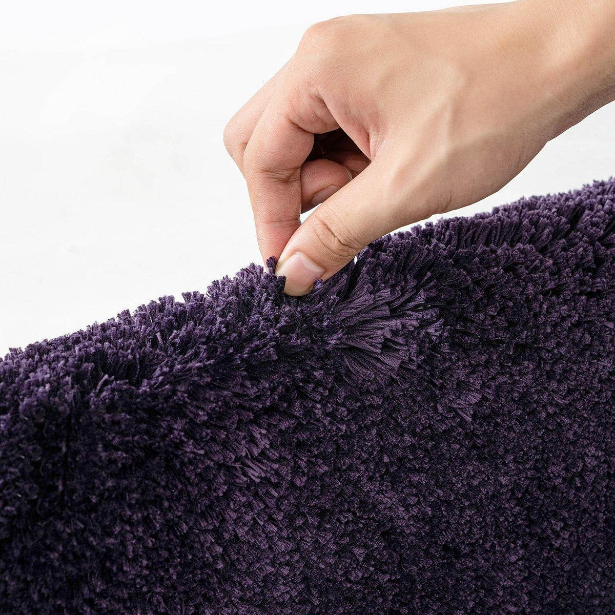 Badematte U-Form Lila – Rutschfest & Super Saugfähig