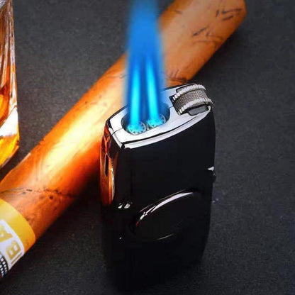 Fackel Feuerzeug Butan Windproof Jet Flamme Geschenkbox