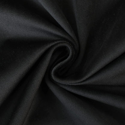 2x Samt Kissenbezug 30x30 cm Schwarz – Luxus Deko Kissen