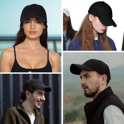 Atmungsaktive Baseball Cap – Unisex Baumwoll Kappe für Sport & Alltag