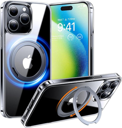 Magnetische Ring Ständer iPhone 15 Pro Max Hülle MagSafe