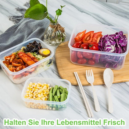 Frischhaltedosen Set 30-teilig Tupperdosen Auslaufsicher
