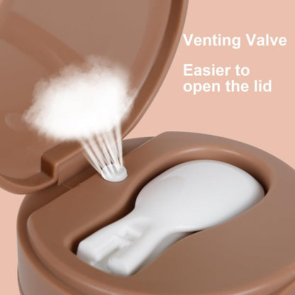 Thermobehälter für Essen Kinder 430ml Edelstahl Vakuumisoliert Grün