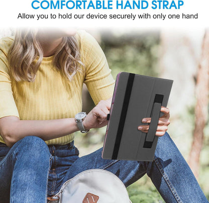 Universal Hülle für 9-10,1 Zoll Tabletten mit Ständer & Handschlaufe