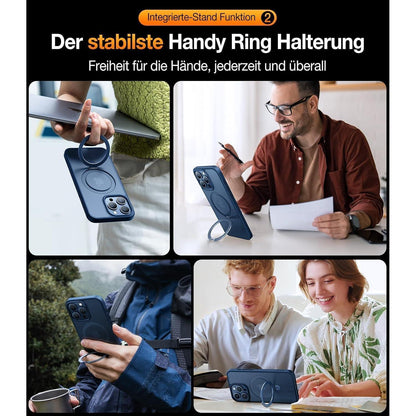TORRAS Ostand iPhone 15 Pro Hülle MagSafe Stoßfest